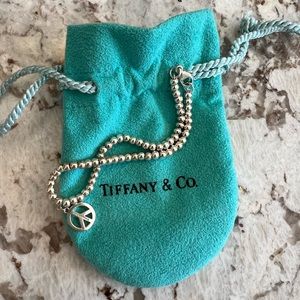 Tiffany & Co Silver Beaded Bracelet